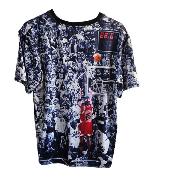Michael Jordan NBA The Shot Graphic T-Shirt XL By Winita - Picture 1 of 6